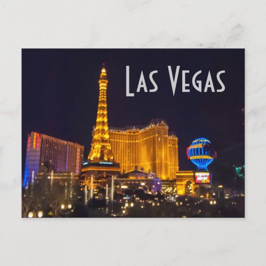 Las Vegas, Nevada Postkarte (Vorderseite)