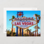 Las Vegas Nevada Postkarte (Vorne/Hinten)