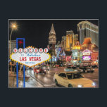 LAS VEGAS Nevada Reise Postkarte<br><div class="desc">LAS VEGAS POSTCARD</div>