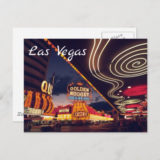 LAS VEGAS Nevada Reise Postkarte (Vorne/Hinten)