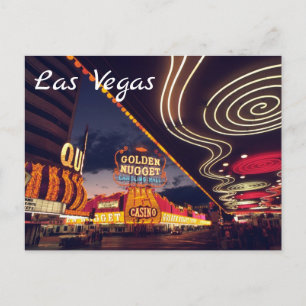 LAS VEGAS Nevada Reise Postkarte