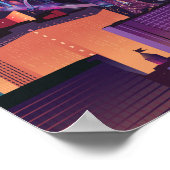 Las vegas nevada Reiseplakat Poster (Ecke)