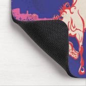 Las Vegas, Nevada Retro-Reiseplakat. Mousepad (Ecke)