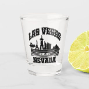 Las Vegas, Nevada Schnapsglas