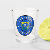 Las Vegas Nevada Schnapsglas (Vorderseite)