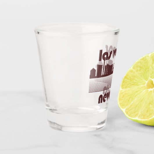 Las Vegas Nevada Schnapsglas (Links)