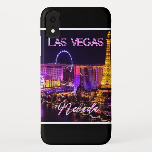 Las Vegas Nevada Skyline Case-Mate iPhone Hülle (Rückseite)