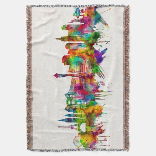 Las Vegas Nevada Skyline Decke (Vorderseite Vertikal)