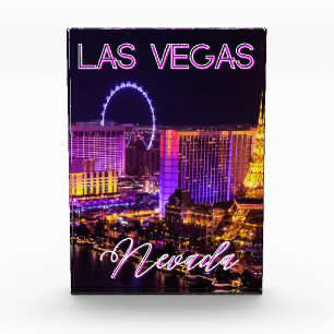 Las Vegas Nevada Skyline Fotoblock