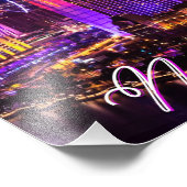 Las Vegas Nevada Skyline Fotodruck (Ecke)