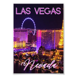 Las Vegas Nevada Skyline Fotodruck