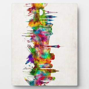 Las Vegas Nevada Skyline Fotoplatte