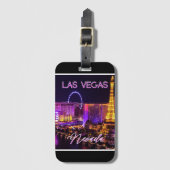Las Vegas Nevada Skyline Gepäckanhänger (Vorderseite Vertikal)