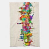 Las Vegas Nevada Skyline Geschirrtuch (Vertikal)