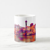 Las Vegas Nevada Skyline Kaffeetasse (Mittel)