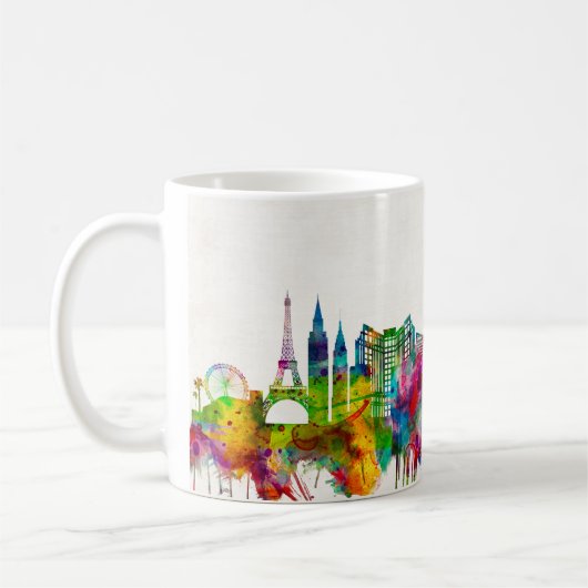 Las Vegas Nevada Skyline Kaffeetasse (Links)
