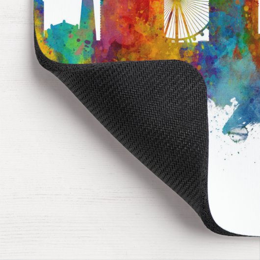 Las Vegas Nevada Skyline Mousepad (Ecke)