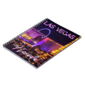 Las Vegas Nevada Skyline Notizblock (Linke Seite)