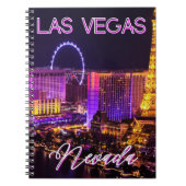 Las Vegas Nevada Skyline Notizblock (Vorderseite)