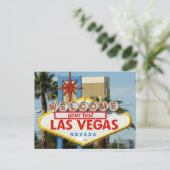Las Vegas, Nevada | Skyline Postcard Postkarte (Stehend Vorderseite)