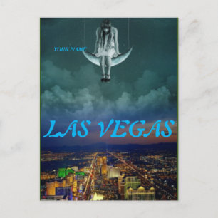 Las Vegas, Nevada   Skyline Postcard Postkarte