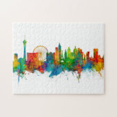 Las Vegas Nevada Skyline Puzzle (Horizontal)