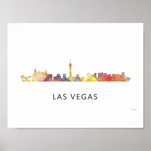 LAS VEGAS, NEVADA SKYLINE WB1 - POSTER (Vorne)
