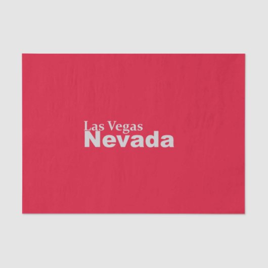 Las Vegas, Nevada Tissue Paper Seidenpapier (Vorderseite)