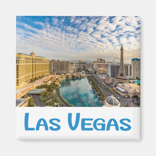 Las Vegas Nevada Travel USA Staaten Magnet (Vorne)