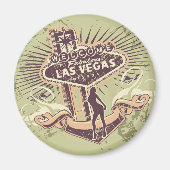 Las Vegas Nevada Tshirts und Geschenke Magnet (Vorne)