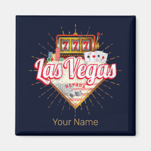 Las Vegas Nevada United Staaten Casino Vintag USA Magnet