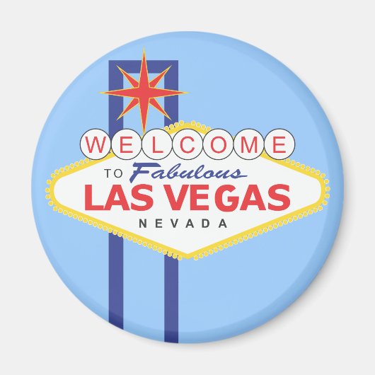 Las Vegas Nevada Urlaub Magnet (Vorne)
