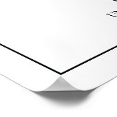 Las Vegas Nevada USA Cities Travel Poster (Ecke)