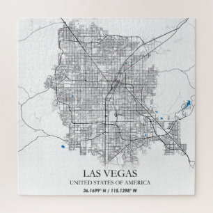 Las Vegas Nevada USA Cities Travel Puzzle