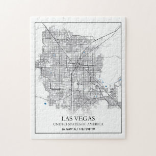 Las Vegas Nevada USA Cities Travel Puzzle