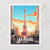 Las Vegas Nevada USA Famous Travel Places Postkarte (Vorderseite)
