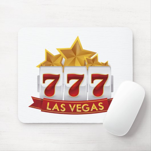 Las Vegas Nevada USA Vacation Casino Slot Machine Mousepad (Mit Mouse)