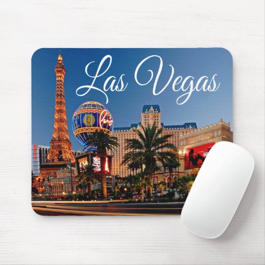 Las Vegas, Nevada - Vegas Strip - Vereinigte Staat Mousepad (Mit Mouse)
