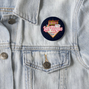 Las Vegas Nevada Vereinigte Staaten Casino Vintage Button