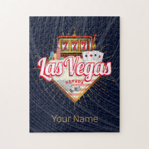 Las Vegas Nevada Vereinigte Staaten Casino Vintage Puzzle