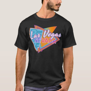 Las Vegas Nevada Vintag Retro Rückentropullover  T-Shirt