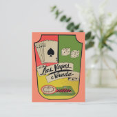 Las Vegas, Nevada Vintage Travel Postkarte (Stehend Vorderseite)