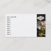 Las Vegas Nevada Visitenkarte (Rückseite)