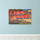 Las Vegas, New Mexico - Camp Luna Leinwanddruck (Insitu (Holzboden))