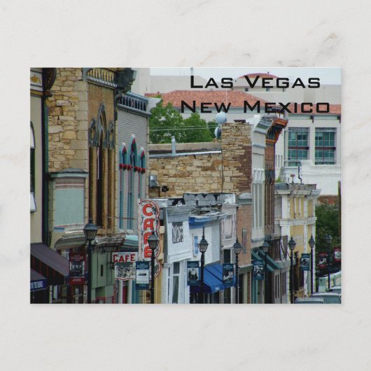 Las Vegas - New Mexico Postkarte (Vorderseite)