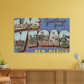 Las Vegas, New Mexiko - Große Briefszenen 2 Leinwanddruck (Insitu (Wohnzimmer))