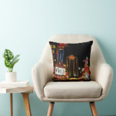 Las Vegas Night Time Neo Lights Casinos Unterschre Kissen (Stuhl )