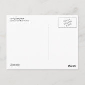 Las Vegas Nightfall Postkarte (Rückseite)