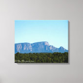 Las Vegas, NM Hermits Peak auf Leinwand (Vorderseite)