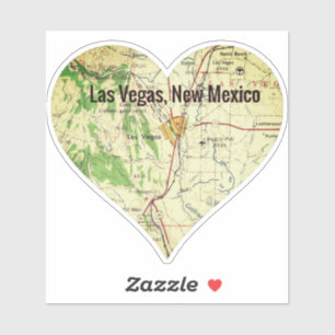 Las Vegas NM Vintag Topo Aufkleber
